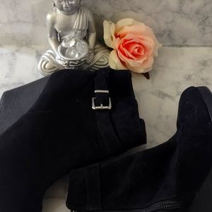 H & M black black boots